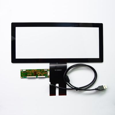 Panel táctil industrial de la interfaz USB 12.5inch con ITO Sensor Glass