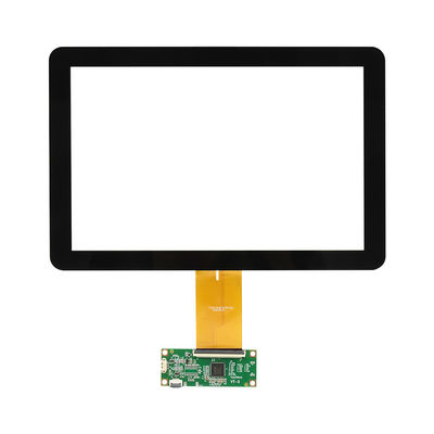 Pantalla multi del panel táctil de la posición del tacto 10.1inch con el regulador Board del USB